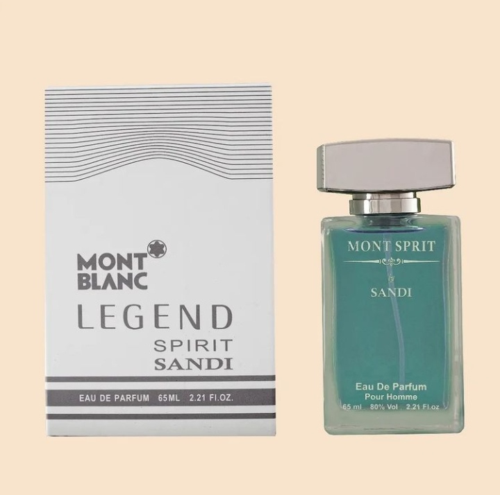ادکلن ادوپرفیوم مردانه مونت اسپریت سندی MONT SPRIT حجم ۶۵ میل